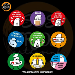 Adesivos Delivery  ''Flork...