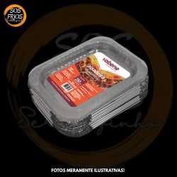 Assadeira de Aluminio 250ml...