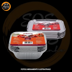 Assadeira de Aluminio 120ml...