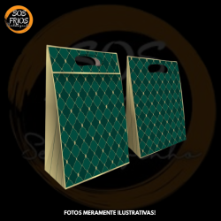 Envelope P/Presente Verde...