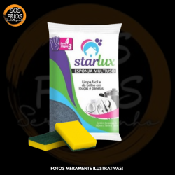 Esponja de Limpeza Starlux...