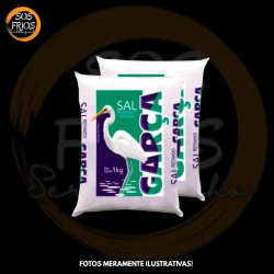 Sal Refinado Garça 1Kg