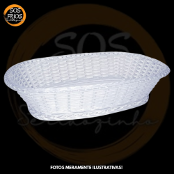 Cesto Acrílico Crystal Starlux