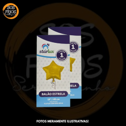 Balão Estrelas 19X48cm Starlux