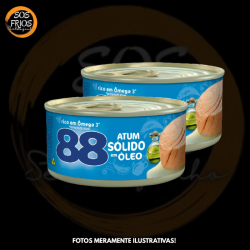 Atum Sólido em Óleo 88 140g