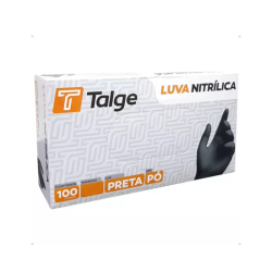 Luva nitrílica S/pó Talge (M)