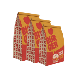 Saco Kraft ''Eu amo...