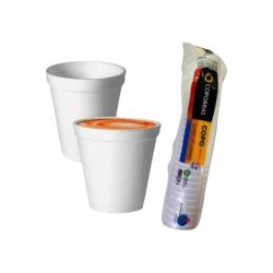Copo isopor 240ml C/25UN